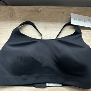 Athleta Black Advance Sports Bra 42 D
